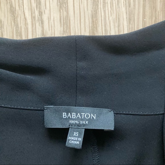 [Sold off app] Babaton 100% Silk Blouse - Picture 2 of 4